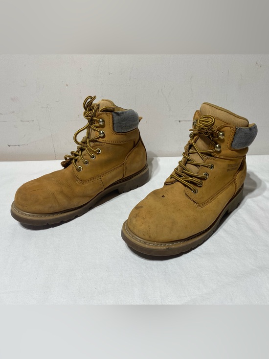 Wolverine Floorhand Work Boots Men’s 9M Wheat Brown Leather Soft Toe W08188 main image 12